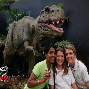 Modelos de dinosaurios en <span class=keywords><strong>3D</strong></span> <span class=keywords><strong>t</strong></span>-<span class=keywords><strong>rex</strong></span>, resistentes al agua, tamaño real, animatronic, gran oferta, 2020 - Product Image 5