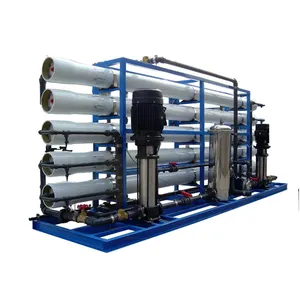 500 to 1000cmpd Large scale well salt brackish river water RO filtration desalination industrial water purification system