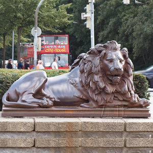Hot Sale Outdoor Art Nice Life Size <strong>Garden</strong> Bronze <strong>lion</strong> <strong>Statue</strong> - Product Image 6