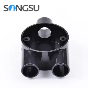 Hot sale Durable pvc black junction box 2way 3way/wall mount junction box ip65