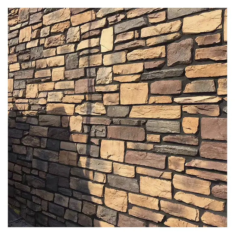 Fabricantes de China nuevos productos impermeable paneles de pared fasade piedra