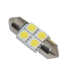 12V festoon C5W 4smd 5050 31MM otomatik led tavan aydınlatması araba led tavan aydınlatması c5w led lamba