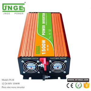 Onduleur 1500W à onde sinusoïdale Pure, jngge DC à AC