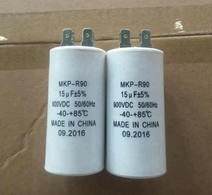 Condensateur de clôture électronique <span class=keywords><strong>CBB</strong></span> <span class=keywords><strong>60</strong></span> MKP-R90 15uF 900VDC - Product Image 2
