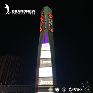 Brandnewsign Professional Factory Outlet Publicidade Três Lados Outdoors Outdoor Pylon SIgn - Product Image 5