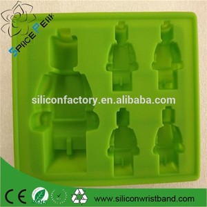 Venta al por mayor Robot Lego gente figura de silicona molde de <span class=keywords><strong>pastel</strong></span> de <span class=keywords><strong>Chocolate</strong></span> para hornear <span class=keywords><strong>Fondant</strong></span> - Product Image 3