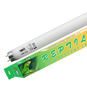 Lampada UVB 15.0 T8 in Vetro ad Alto Rendimento UV per Rettili, Certificata CE ROHS, Ecologica, Base G13 per Tartarughe 18-54W - Product Image 2