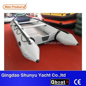 Gommone <span class=keywords><strong>Pieghevole</strong></span> in PVC Certificato CE per 10 Passeggeri, <span class=keywords><strong>Barca</strong></span> a Motore Elettrica Sportiva per Acque Oceaniche, Gommone in <span class=keywords><strong>Alluminio</strong></span> - Product Image 2