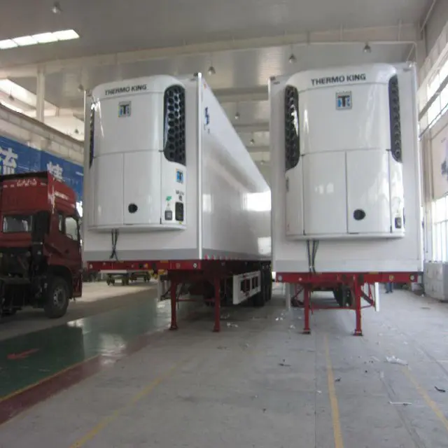 Semi-remorque pour camion/réfrigération, 25 — 40 tonnes, avec conteneur