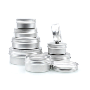 Bajo Precio 5ml 10ml 15ml 30ml 1oz 60ml <span class=keywords><strong>2</strong></span> oz de aluminio lata 80ml 100ml 120ml 150ml 200ml 150g de aluminio tarro de crema para el cuidado de la piel crema - Product Image 3