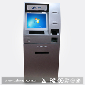 Quiosco terminal de pago LCD con pantalla táctil de soporte libre de 19 pulgadas con lector de tarjetas e impresora de tiras - Product Image 2