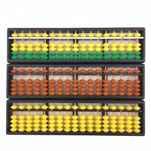 Vente 13 15 17 Tiges En Plastique Professeur Étudiant Mini Chinois Cadre de Comptage Soroban Boulier