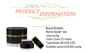 RONIKI UV gel polaco spide gel para unas - Product Image 2