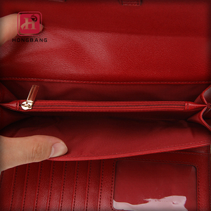 <span class=keywords><strong>Portafoglio</strong></span> Personalizzato in Pelle PU Multifunzionale da <span class=keywords><strong>Donna</strong></span> <span class=keywords><strong>Rosso</strong></span> - Product Image 5