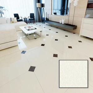 Morden diseño Centro comercial español 10mm espesor porcelanato pulido nano Super brillante doble carga azulejos vitrificados - Product Image 1