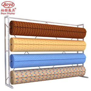 Debout libre papier peint tissu tapis présentoir en métal - Product Image 5