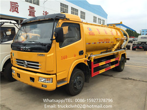 Camion Aspiratore per Acque Reflue DONGFENG HOWO FOTON da 5000 Litri in Vendita - Product Image 4