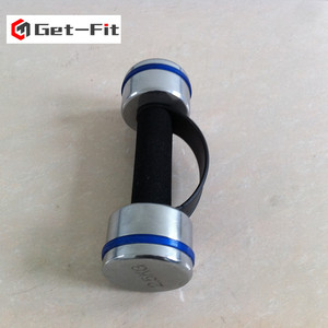 Ensemble d'haltères en acier inoxydable avec logo personnalisé de haute qualité Haltères chromés Haltères fixes rotatifs de 2.5kg à 100kg - Product Image 5