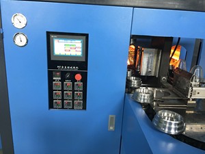 Tự động 1 khoang phôi tay nuôi pet jar chai làm cho máy thổi - Product Image 3