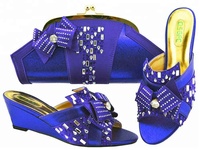 Ensemble de chaussures et sac assortis pour mariage et fête, italien, vente en gros, AB8544