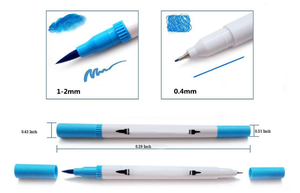 24 36 48 60 100 colori A Doppia Punta della Penna Della Spazzola Doppia Punta di Pennello Marker Penne 48 Colori di Arte Marcatori <span class=keywords><strong>Dual</strong></span> punte Spazzola Colorazione - Product Image 4