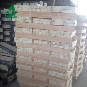 Exportación de China madera doblada tablillas de cama precio bajo LVL contrachapado materiales