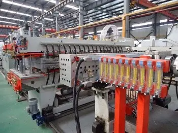 Plastic Polypropylene PP hollow board production line pp hollow sheet production line pp hollow sheet machine
