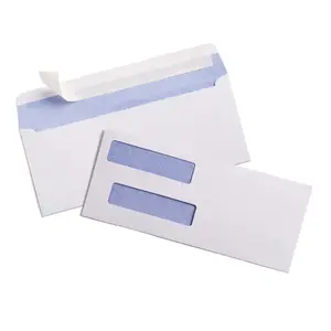 500 #8 SELF SEAL Security Tinted Double Window quickbooks checks Envelopes