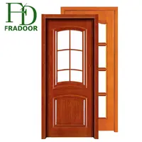 Antique Wood Exterior Door with Wooden Door Frame