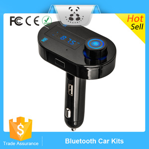 2015 nouvelle arrivée sans fil kit <span class=keywords><strong>voiture</strong></span> bluetooth mains libres bluetooth transmetteur FM - Product Image 3
