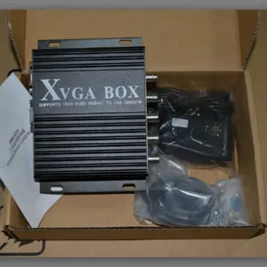 नई और मूल GBS-8219 xvga बॉक्स आरजीबी वीजीए कनवर्टर करने के लिए जीबीएस