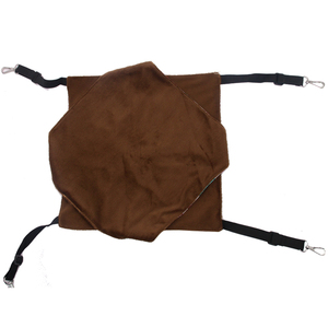 귀여운 캔버스 소재의 부드러운 고양이 2층 실내용 여름 해먹 침대, 소형 동물용 하우스 - Product Image 3