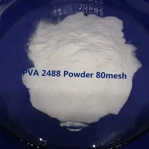 친환경 비 독성 폴리 비닐 알코올 PVA 2488 분말 점액 PVA 접착제