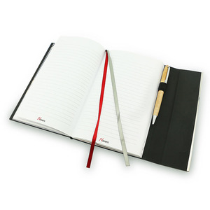 Tùy chỉnh a5 máy tính xách tay <span class=keywords><strong>pu</strong></span> da ba lần kinh doanh máy tính xách tay văn phòng sáng tạo văn phòng phẩm bằng da máy tính xách tay tùy chỉnh - Product Image 4