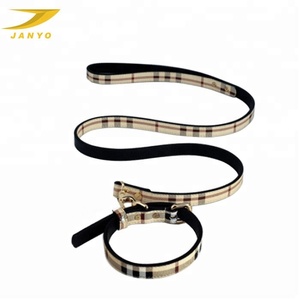 Anyo-Conjunto de Correa y Collar para perro a rayas, de cuero popular - Product Image 4