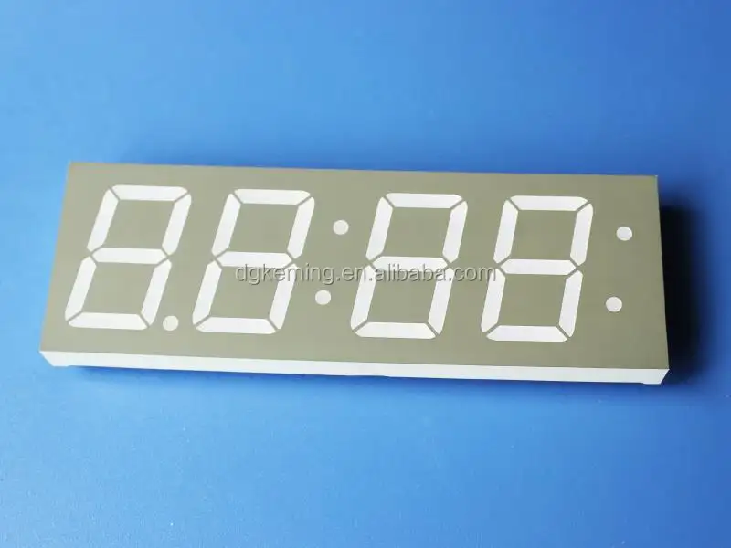 De 1,2 pulgadas led de 7 segmentos reloj 4 dígitos, 7 segmentos fabricante