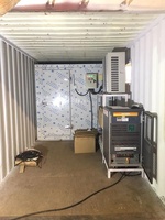 Conteneur mobile de 20 pieds, meilleure chambre froide à énergie solaire pour le stockage du poisson, de la viande, des légumes, de la glace, chambre froide solaire