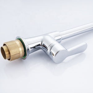 Nanan Mitigeur de cuisine en laiton à poignée unique Design contemporain Noyau de valve en céramique Tuyau <span class=keywords><strong>flexible</strong></span> Robinets d'eau <span class=keywords><strong>pour</strong></span> évier Pulvérisateur simple - Product Image 6