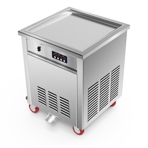 Máquina de Helado Frito Tailandés de Congelación Rápida de Guangzhou con Compresor Potente - Product Image 2