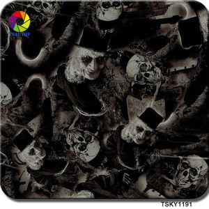 TSAUTOP 0.5/1M Lebar Pola Tengkorak untuk Hydro Dipping dan Water Transfer Printing - Product Image 4