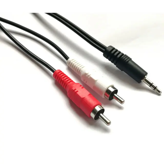 Blue 3.5mm to 3.5mm Jack Plug Aux Cable Audio Lead