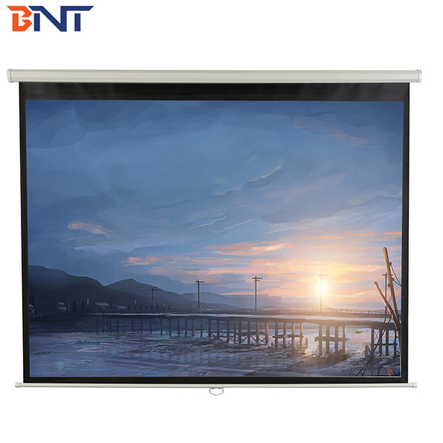 BNT 120 Inch Projector Electric Screen With Super Quite Synchronous Motor BETPMS1-120