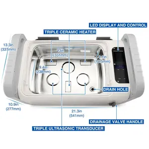 Ménage ultrasons machine à laver profession disque <span class=keywords><strong>vinyle</strong></span> <span class=keywords><strong>nettoyeur</strong></span> à ultrasons - Product Image 5