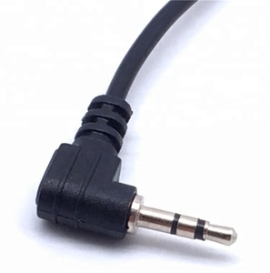 <span class=keywords><strong>Cuffie</strong></span> Stereo Audio <span class=keywords><strong>Jack</strong></span> Adpater 90 Gradi Ad Angolo Retto 2.5mm a 3.5mm Cavo - Product Image 2