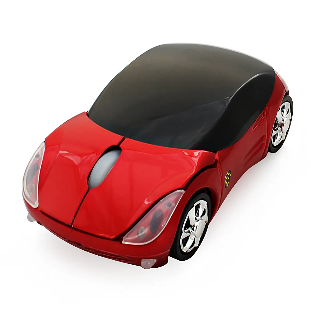 Seenda — Mini-souris optique de jeu jeep, sans fil, en forme de voiture, design pour ordinateur