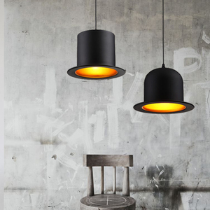 Lampada a Sospensione Moderna e Popolare con Design a Cappello, Lampadario Elegante per Soggiorno - Product Image 3