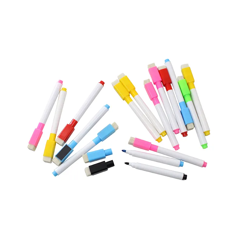 Penna di Colore di acqua Inchiostro della Ricarica Magnetica Per Laminato di Carta Mini Whiteboard Marker Pen