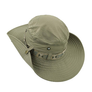 Wholesale New Summer Custom <strong>Funky</strong> Safari Fisher Hiking Unisex <strong>Bucket</strong> <strong>Hats</strong> - Product Image 5