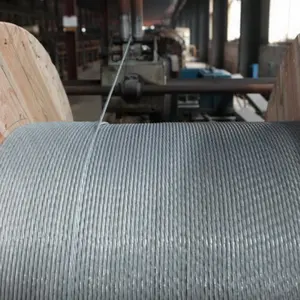 galvanized wire strand for electricity transmission
