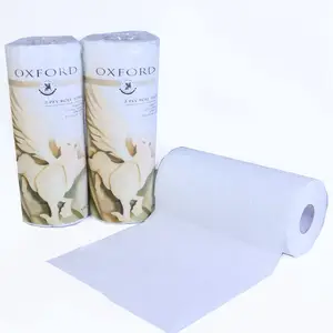 Schoon Keuken Papieren Handdoek Huishoudelijke Olie Absorberende Wegwerp Toiletpapier Jumbobroodje Virgin Houtpulp Core